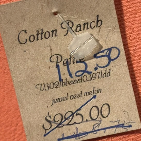 Double D Ranchwear Jewel Studded Vest Melon
Size: XS - Picture 7 of 11